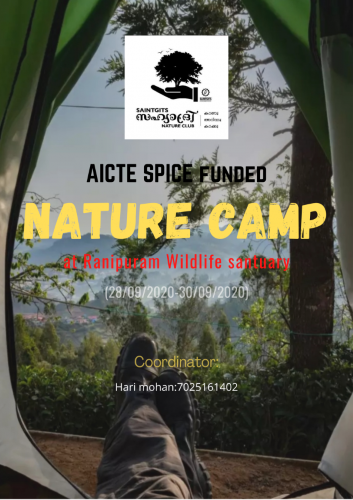 You are currently viewing AICTE SPICE FUNDED NATURE CAMP @ RANIPURAM