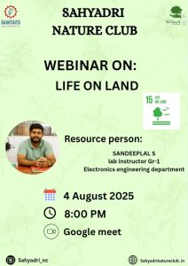 Read more about the article SAHYADRI NATURE CLUB