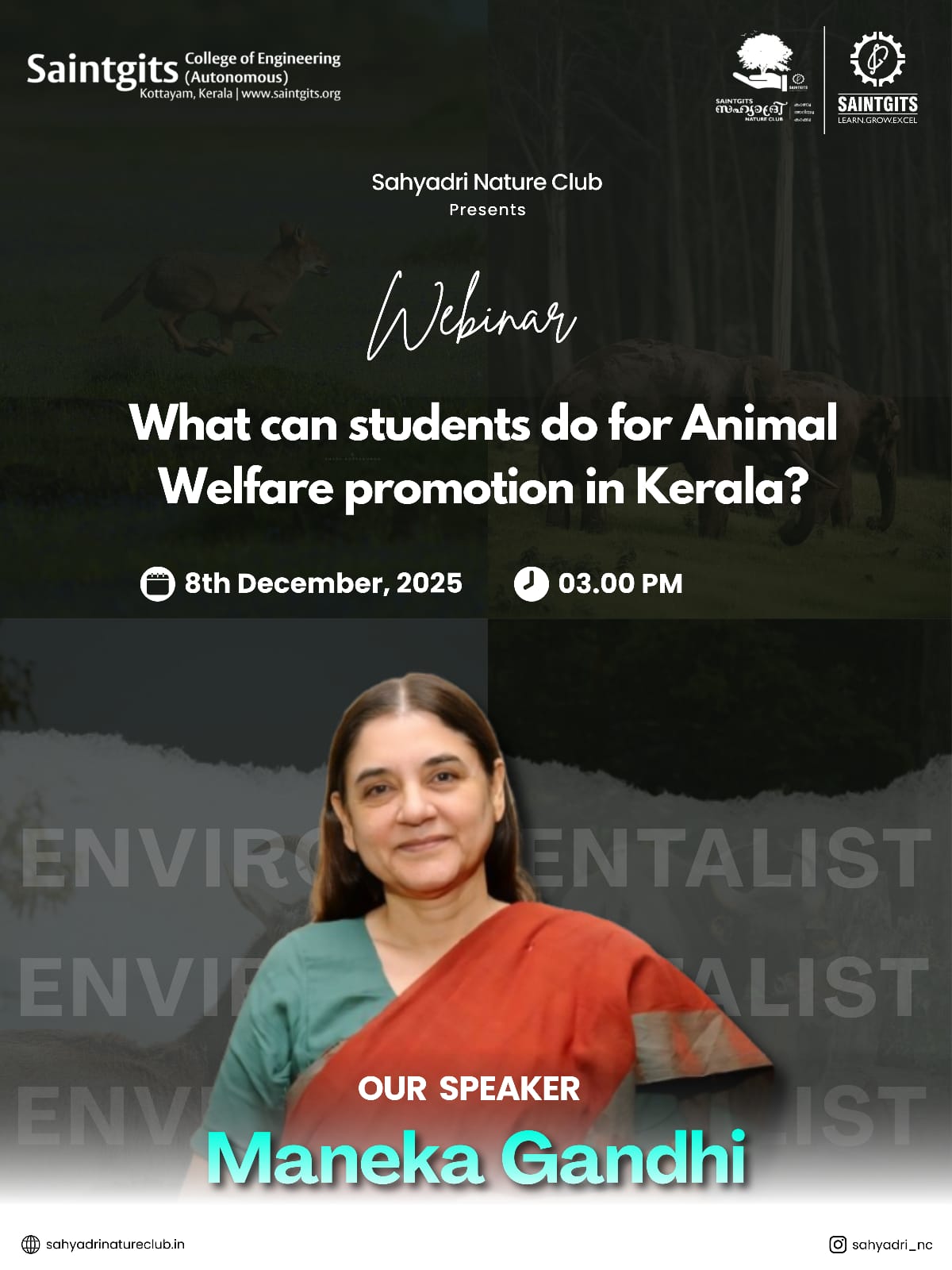 You are currently viewing WEBINAR BY MANEKA GANDHI